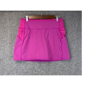 Athleta Action Skort in Dobby 14.5 Womens S Pink Athletic Tennis Golf Pickleball